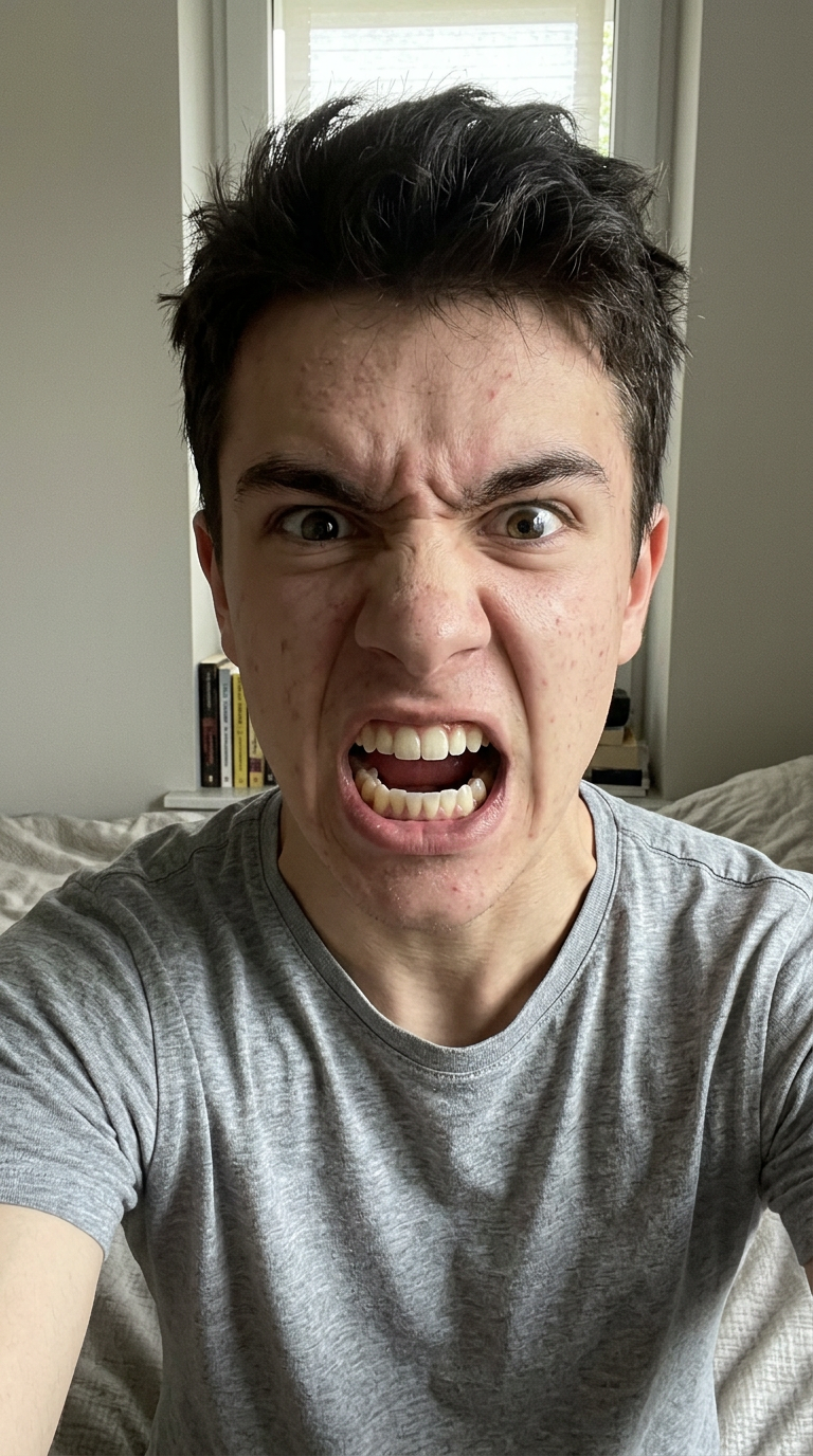 A player pulling a rage-face