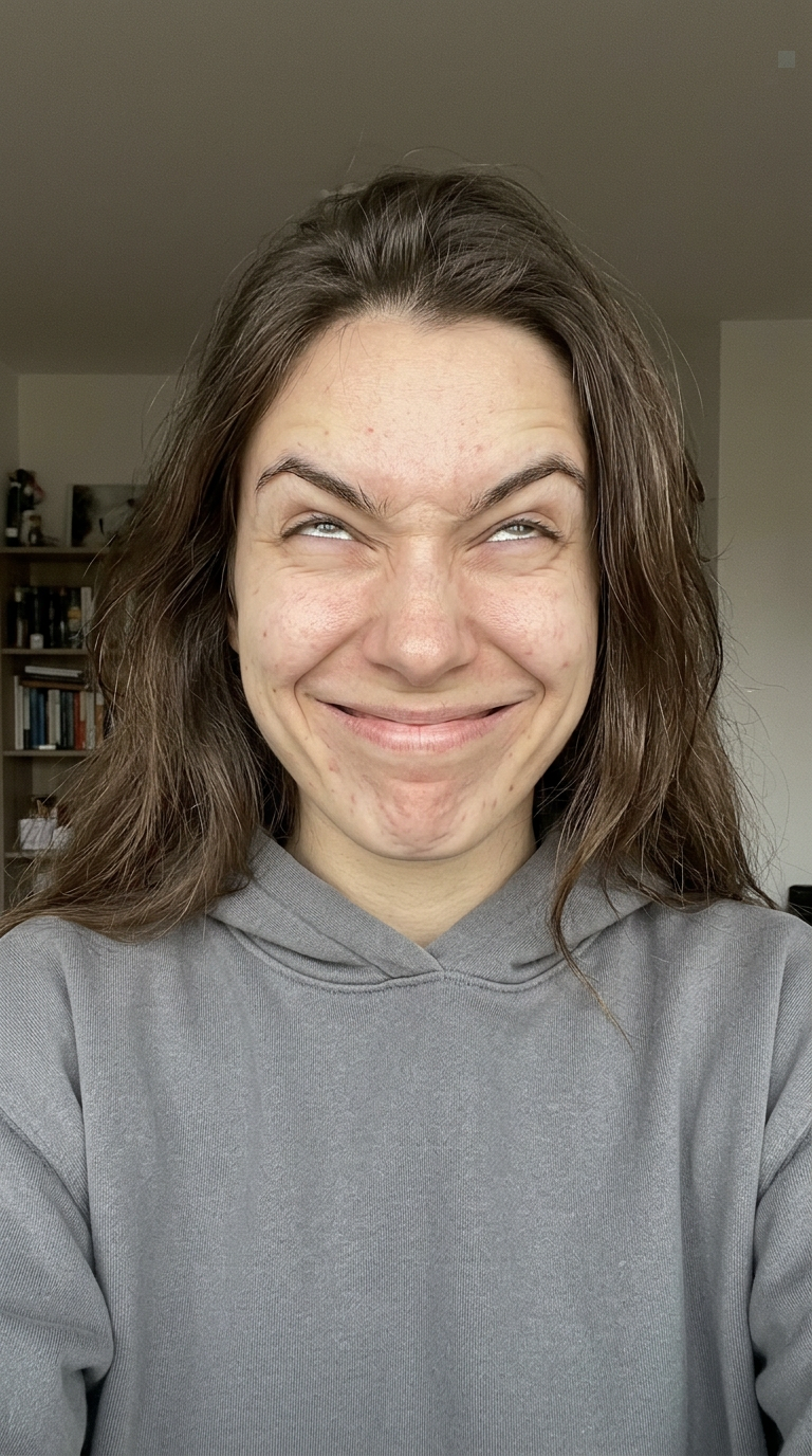 A player pulling a troll-face